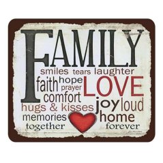 Ceduľa Family Love