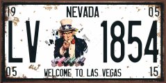 Ceduľa značka Nevada