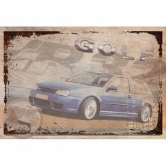Znak Auto Golf 2 Znak Auto Golf 2