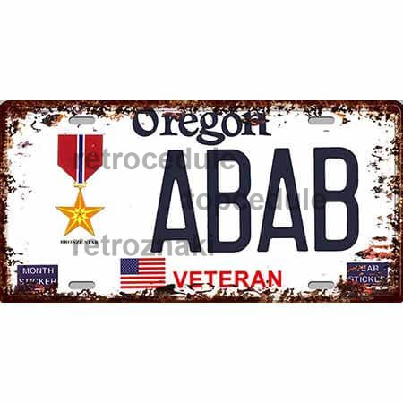 Znak weterana Oregonu Abab