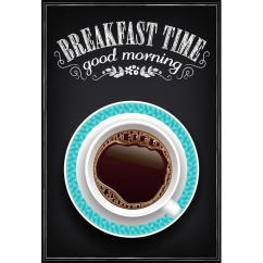 Cedule Vintage - Breakfast Time