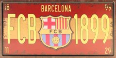Ceduľa FC Barcelona