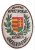 Plechová cedule Magyr Nepkoztarsasc - Rozsahecyi Jarasbirosac