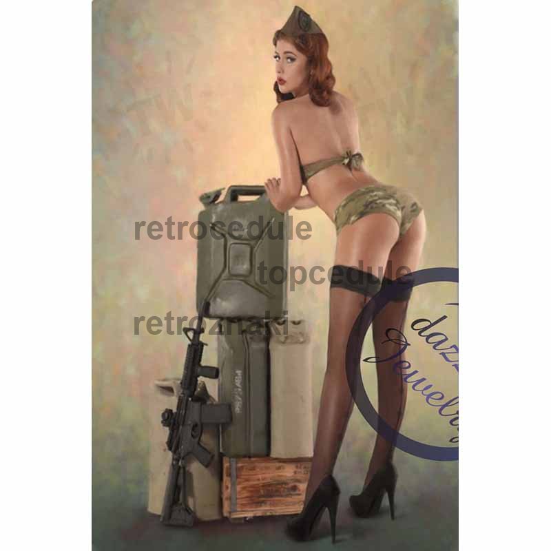 Cedule Army Woman