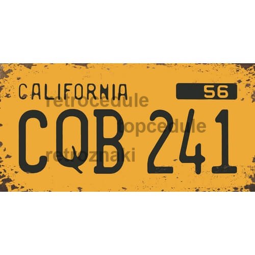 California CQB 241 márkajelzés