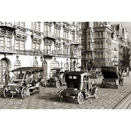 Stary znak retro samochodu