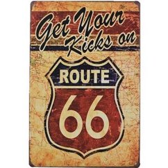 Route 66 – Znak „Get Your Kick”.
