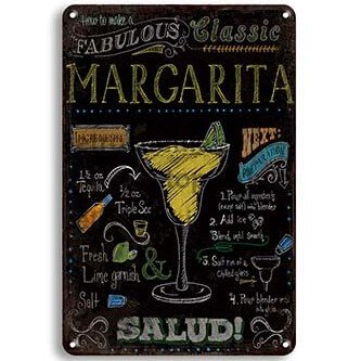 Ceduľa Cocktail Margerita
