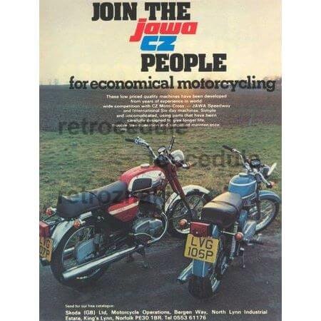 Cedule Jawa - Join The Jawa CZ People
