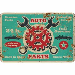 Ceduľa Auto Parts