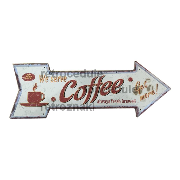 Cedule We Serve Coffee