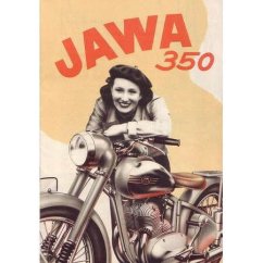 Cedule Jawa 350 – plakát