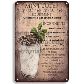 Pijte znak Mint Julep Pijte znak Mint Julep
