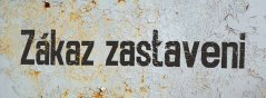 Ceduľa Zákaz zastaveni