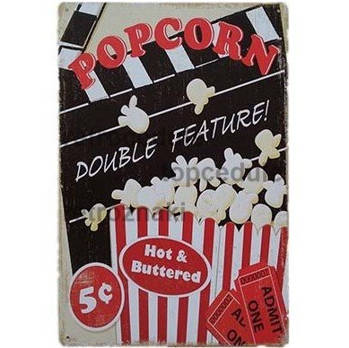 Sign Popcorn - Hot Buttered