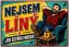 Plechová ceduľa Nejsem Líný - jen šetřim energii