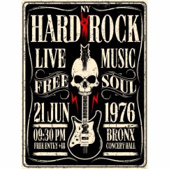 Hard Rock Živa Glasba 1976 sign