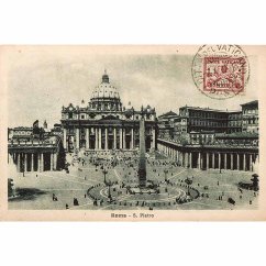 Jel Róma bélyegző 1933 Námestie sv. Péter