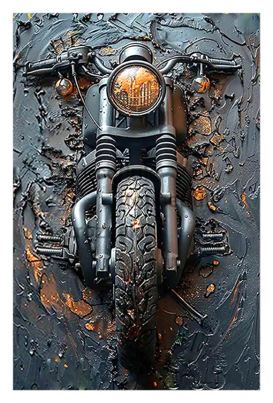 Figyelmeztető tábla Motorka old