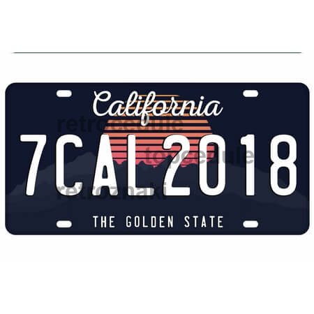 Cedule California - The Golden State