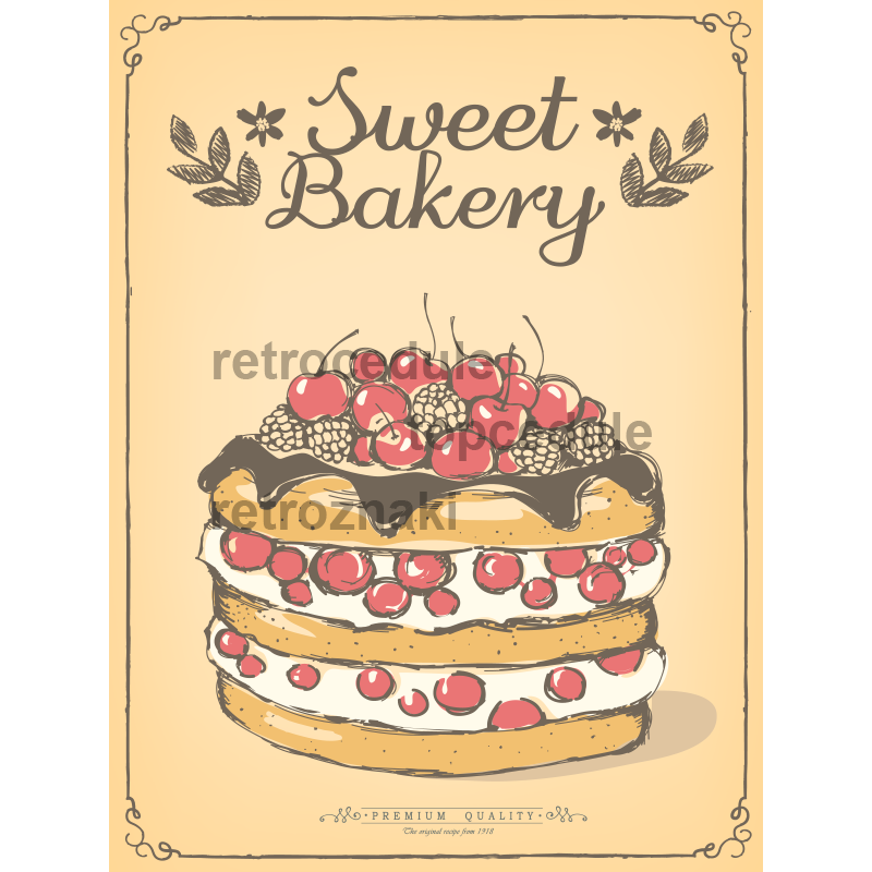 Cedule Premium Quality - Sweet Bakery