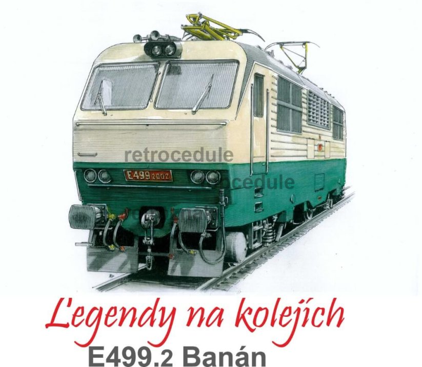 Jel Lokomotív E499.2 Banán