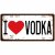 Szeretem a Vodka márkajelzést
