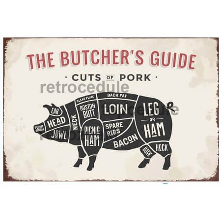 Cedule The Butchers Guide - Cuts of Pork