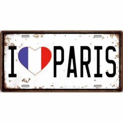 Znak I Love Paris