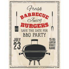 Barbecue Burgers Party jele