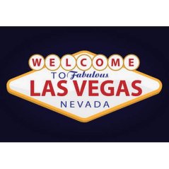 Ceduľa Welcome Las Vegas Nevada