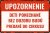 Plechová ceduľa Upozornenie - Deti ponechané bez dozoru budú predané do cirkusu