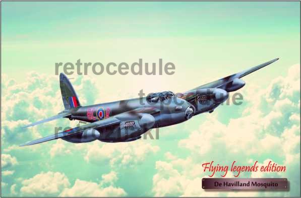Ceduľa Lietadlo De Havilland Mosquito