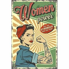 Ceduľa Women Power Ceduľa Women Power