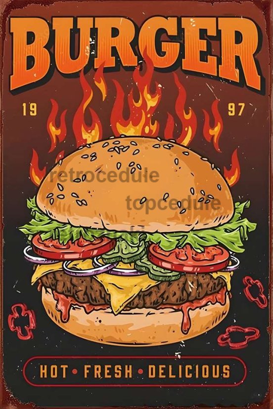 Burger jel