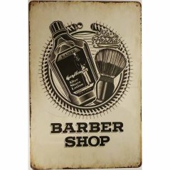 Ceduľa Barber Shop 4