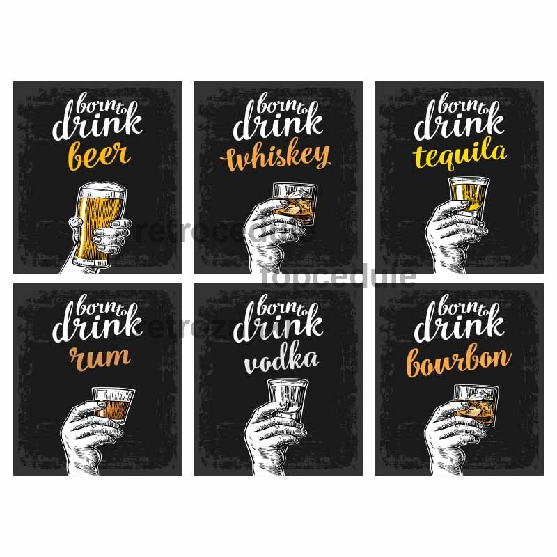 Cedule Born to drink MIX