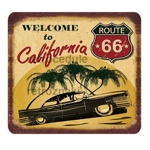 Cedule Welcome to California