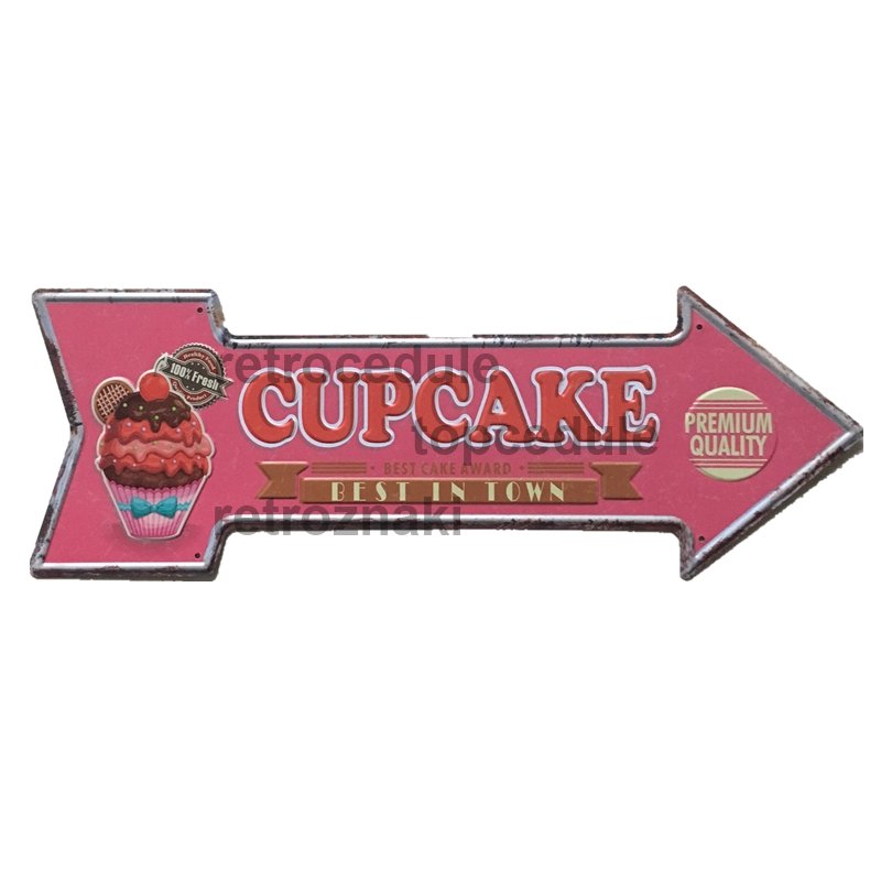 Ceduľa Cupcake
