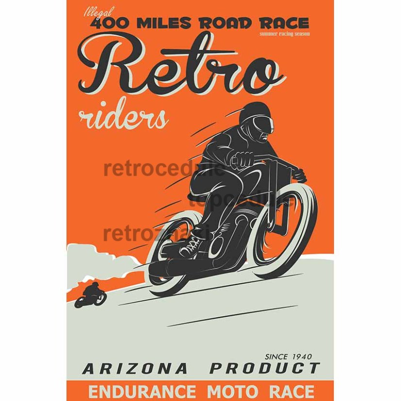 Cedule Retro Riders Arizona