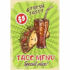 Cedule Restaurace menu 4 - Taco