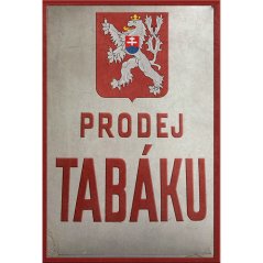 Ceduľa Prodej Tabáku Ceduľa Prodej Tabáku