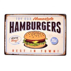 Ceduľa Hamburgers Ceduľa Hamburgers