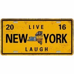 Ceduľa Live New York Laugh Ceduľa Live New York Laugh