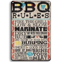 BBQ szabályok jele