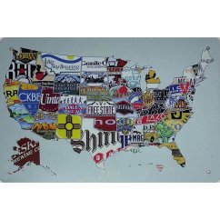 Cedule USA mapa