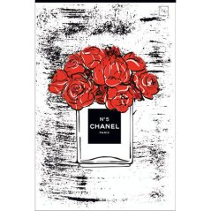 Ceduľa Chanel Rose