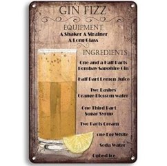 Pijte Gin Fizz znak