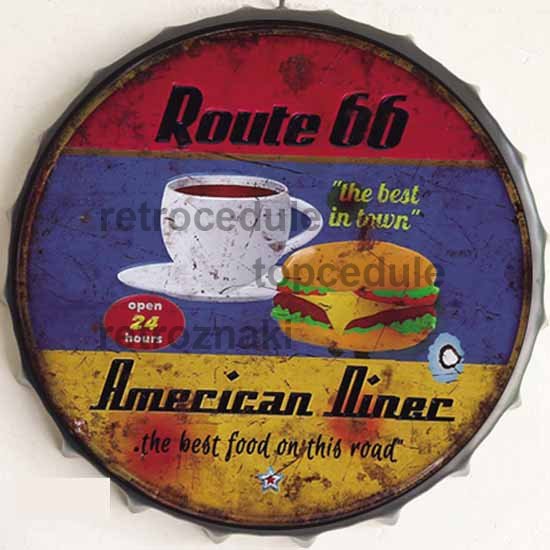 American Diner topper