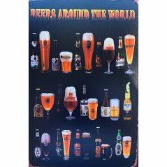 Ceduľa Beers Around The World 3 Ceduľa Beers Around The World 3